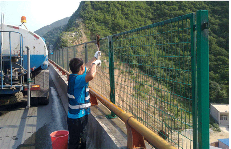 橋梁防拋網-橋梁阻隔柵