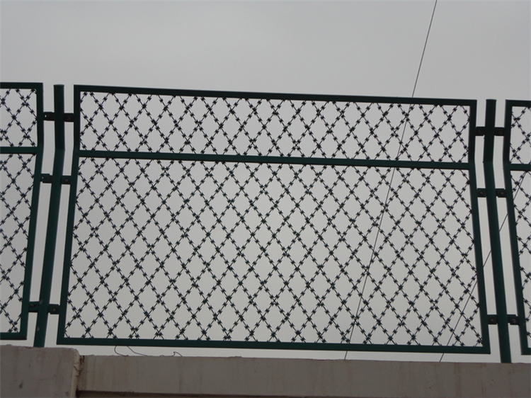 廣東圍墻防攀爬刀刺隔離網圖片2